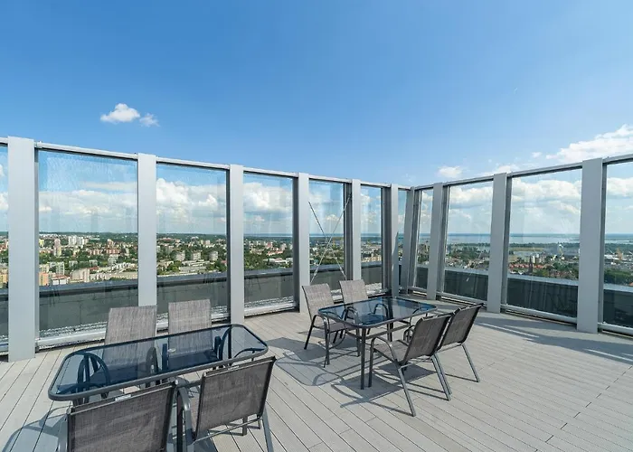 Comfy 4-5th Floor Hanza Tower - Sauna & Pool Appartement Szczecin